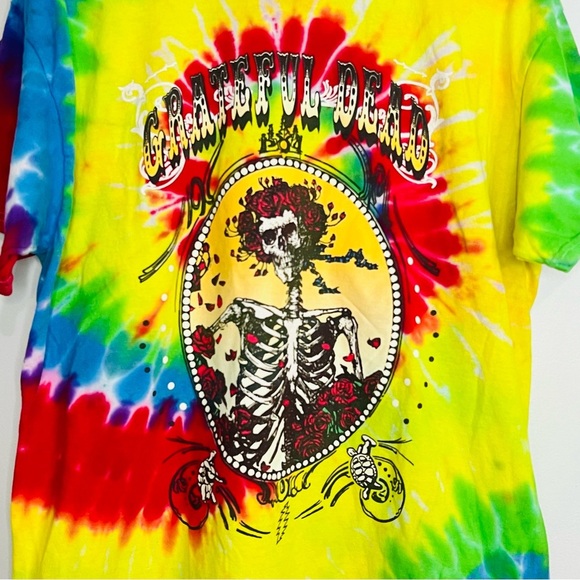 Y2K Grateful Dead Psychedelic TyeDie Tee Large - Picture 2 of 4
